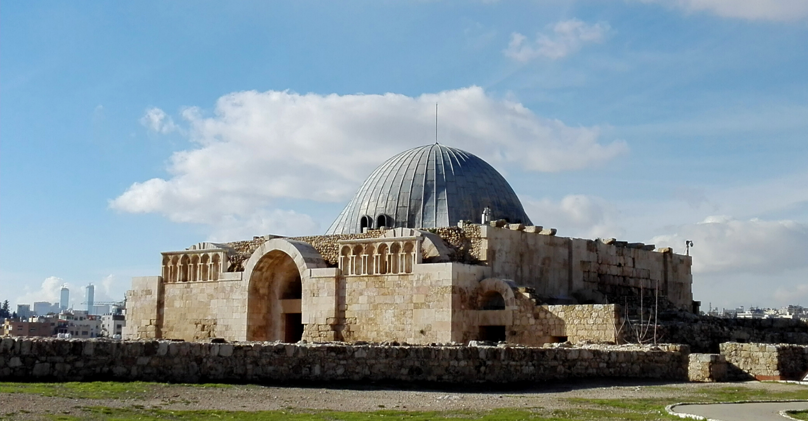 Jordania | Colinas de la antigüedad desde la cima de Ammán